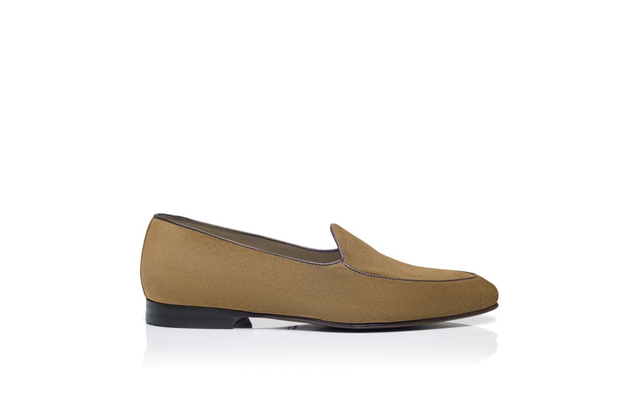 Mocasines de ante marrón