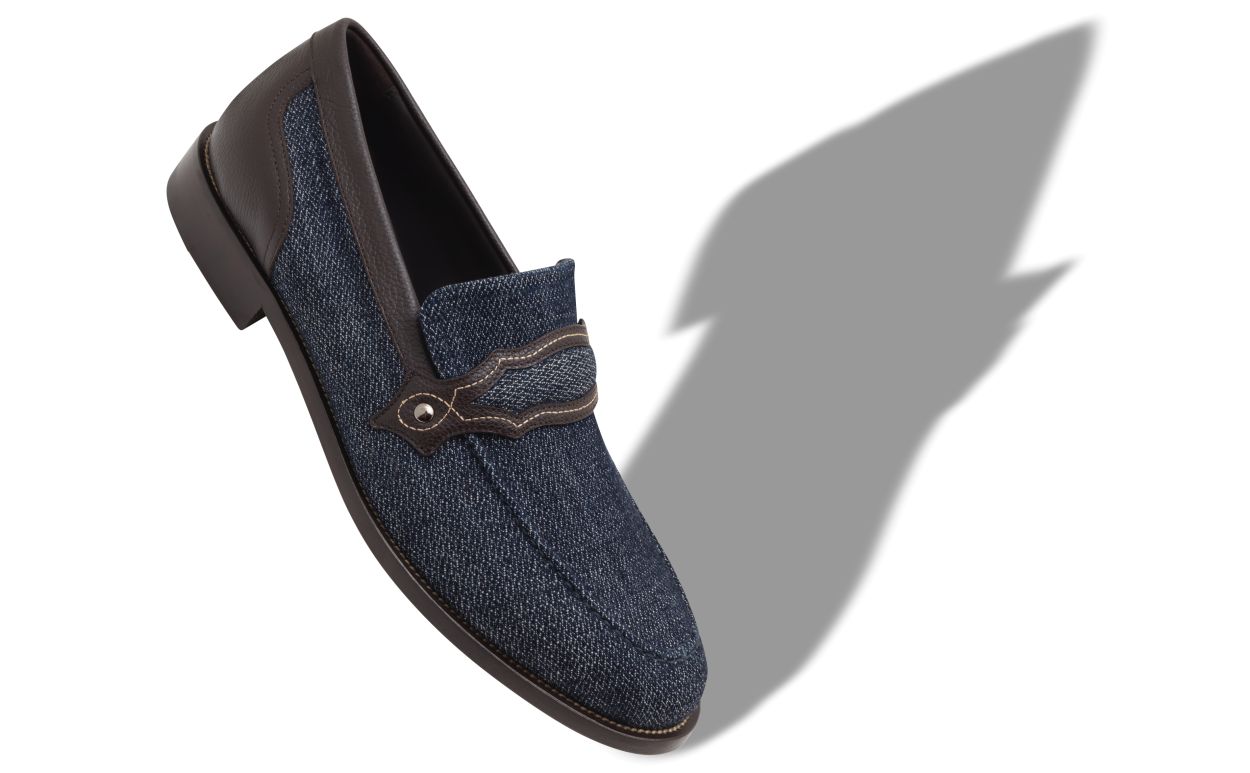 Zapatillas Penny de denim azul