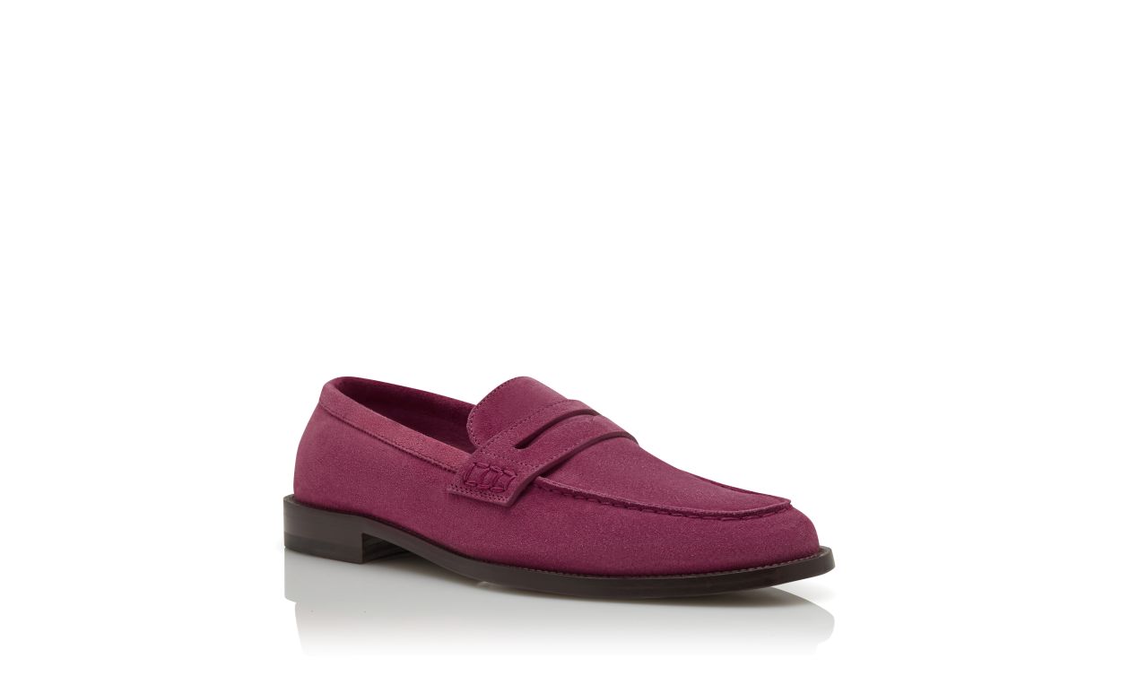Zapatillas de Tela Rosa con Punta