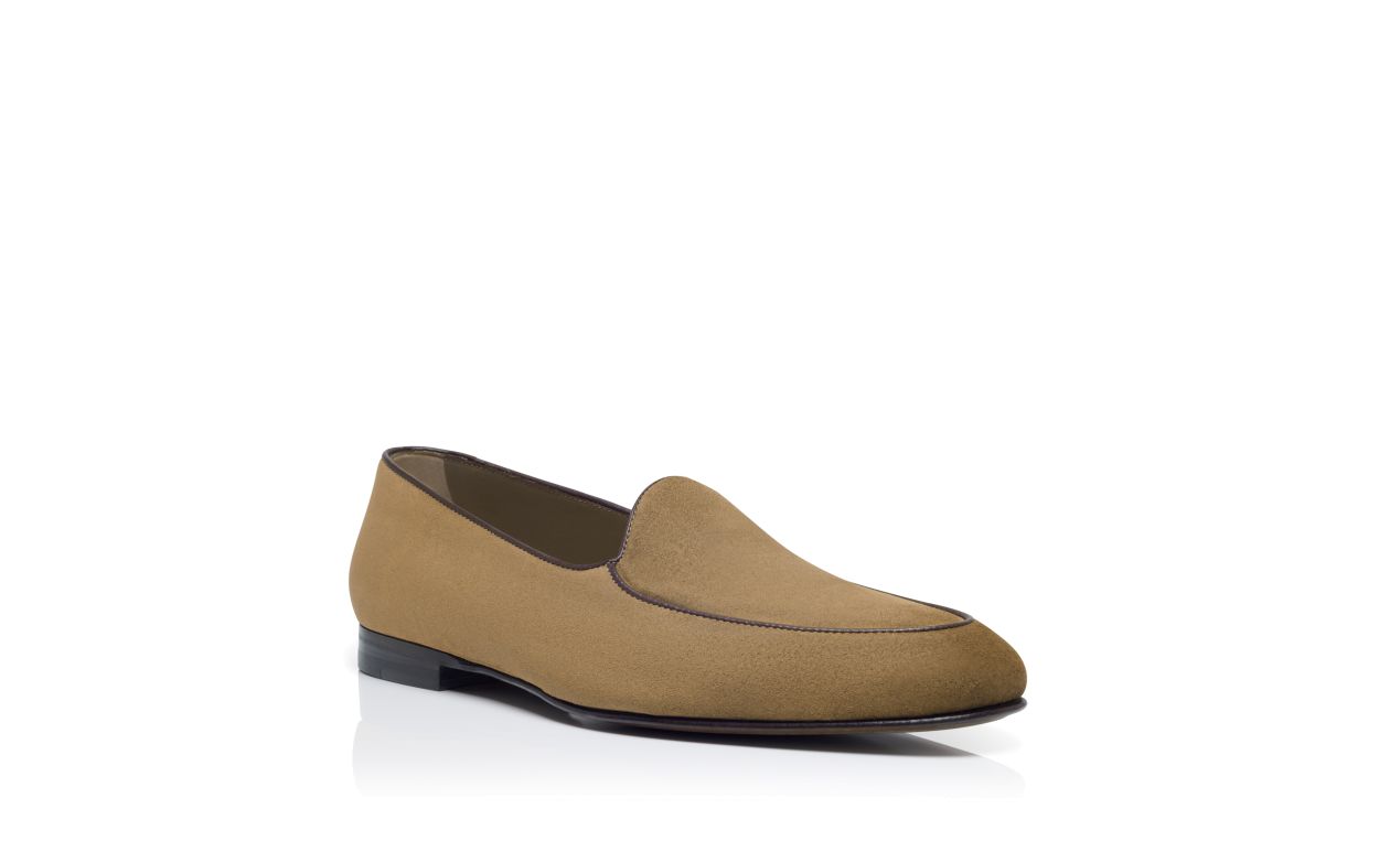 Mocasines de ante marrón